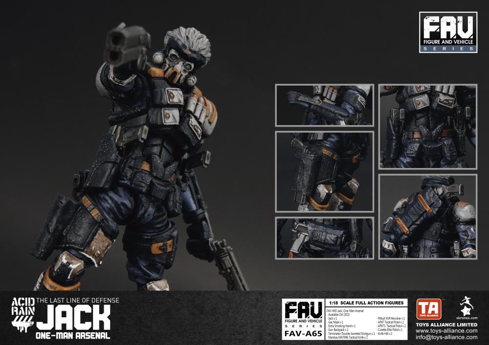 Acid Rain FAV-A65 One-Man Arsenal Jack Action Figure