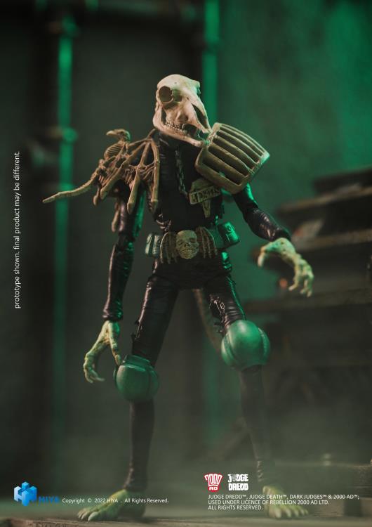 2000 AD Exquisite Mini Series Judge Mortis 1:18 Scale PX Previews Exclusive Figure Gallery Image 6