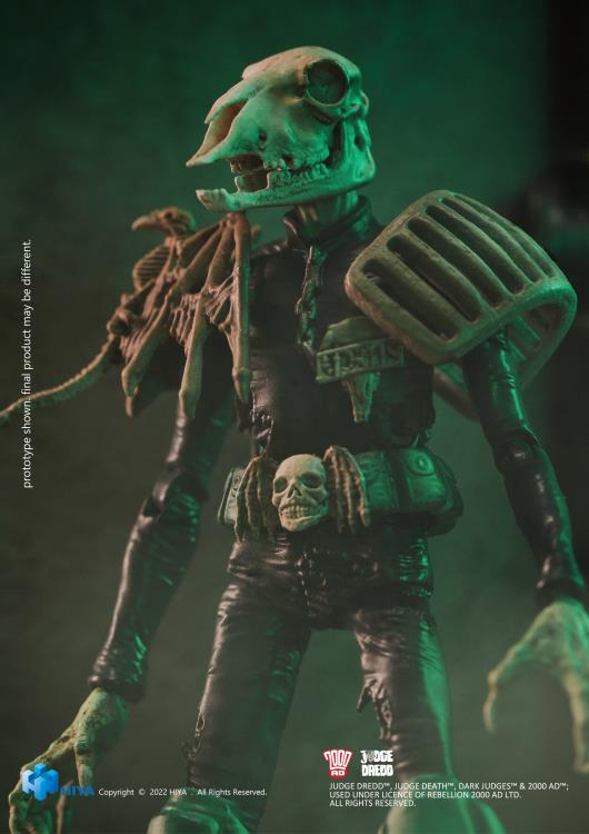 2000 AD Exquisite Mini Series Judge Mortis 1:18 Scale PX Previews Exclusive Figure Gallery Image 8