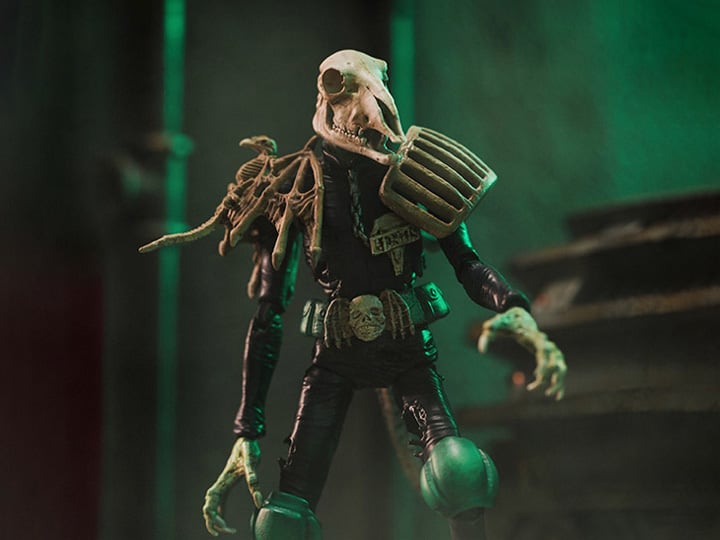 2000 AD Exquisite Mini Series Judge Mortis 1:18 Scale PX Previews Exclusive Figure Gallery Image 1