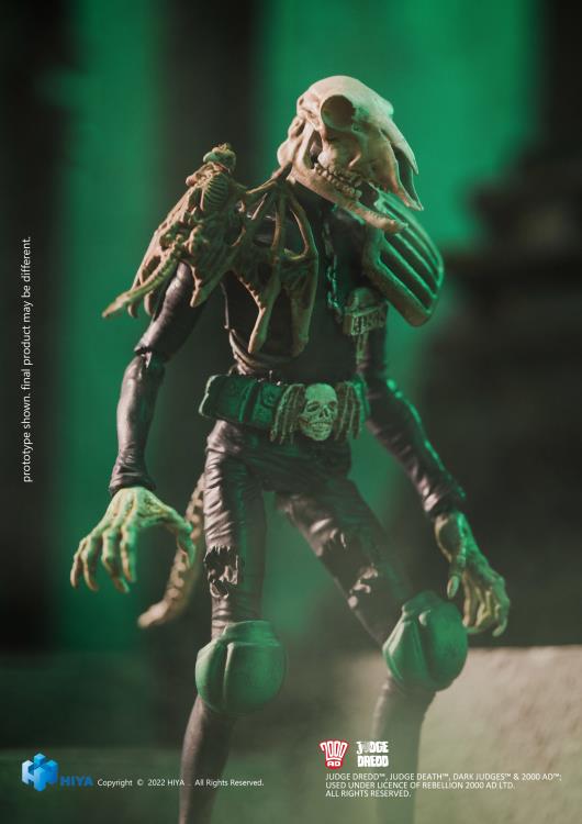2000 AD Exquisite Mini Series Judge Mortis 1:18 Scale PX Previews Exclusive Figure Gallery Image 7