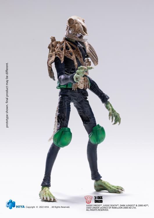 2000 AD Exquisite Mini Series Judge Mortis 1:18 Scale PX Previews Exclusive Figure Gallery Image 4
