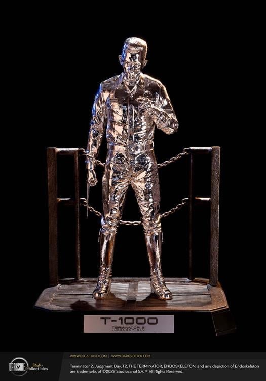 Terminator 2: Judgement Day T-1000 30th Anniversary (Liquid Metal) 1/3 Scale Limited Edition Statue Gallery Image 7