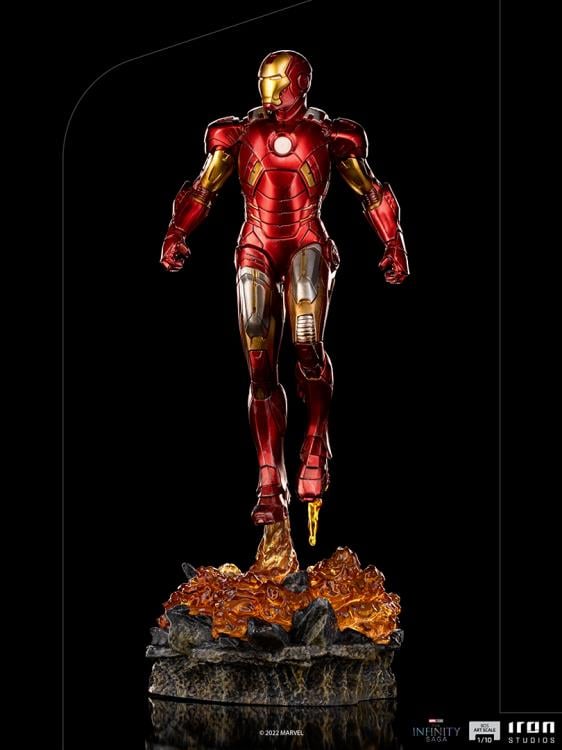 The Infinity Saga Battle Diorama Series Iron Man Mark VII (Battle of New York) 1/10 Art Scale Limited Edition Statue Gallery Image 4