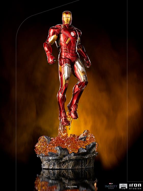 The Infinity Saga Battle Diorama Series Iron Man Mark VII (Battle of New York) 1/10 Art Scale Limited Edition Statue Gallery Image 3