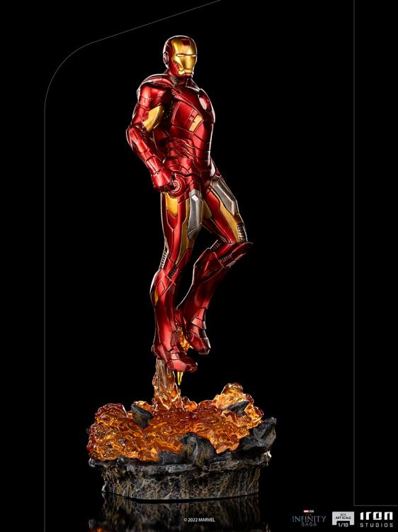The Infinity Saga Battle Diorama Series Iron Man Mark VII (Battle of New York) 1/10 Art Scale Limited Edition Statue Gallery Image 5
