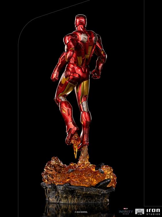 The Infinity Saga Battle Diorama Series Iron Man Mark VII (Battle of New York) 1/10 Art Scale Limited Edition Statue Gallery Image 6