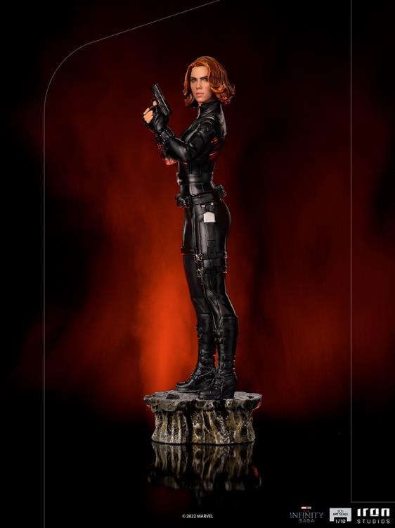 The Infinity Saga Battle Diorama Series Black Widow (Battle of New York) 1/10 Art Scale Limited Edition Statue Gallery Image 3