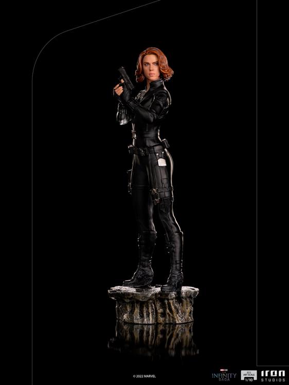 The Infinity Saga Battle Diorama Series Black Widow (Battle of New York) 1/10 Art Scale Limited Edition Statue Gallery Image 4