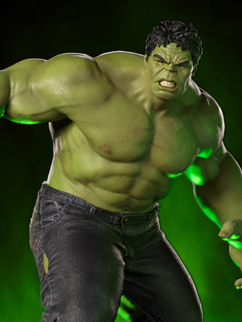 The Infinity Saga Battle Diorama Series Hulk (Battle of New York) 1/10 Art Scale Limited Edition Statue Gallery Image 2