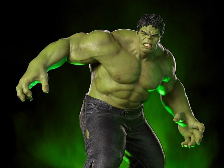 The Infinity Saga Battle Diorama Series Hulk (Battle of New York) 1/10 Art Scale Limited Edition Statue Gallery Image 1
