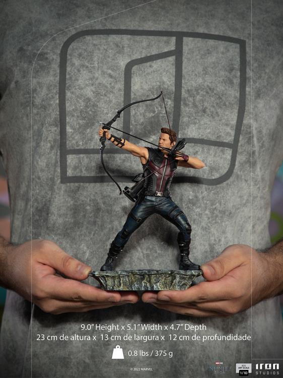 The Infinity Saga Battle Diorama Series Hawkeye (Battle of New York) 1/10 Art Scale Limited Edition Statue Gallery Image 7
