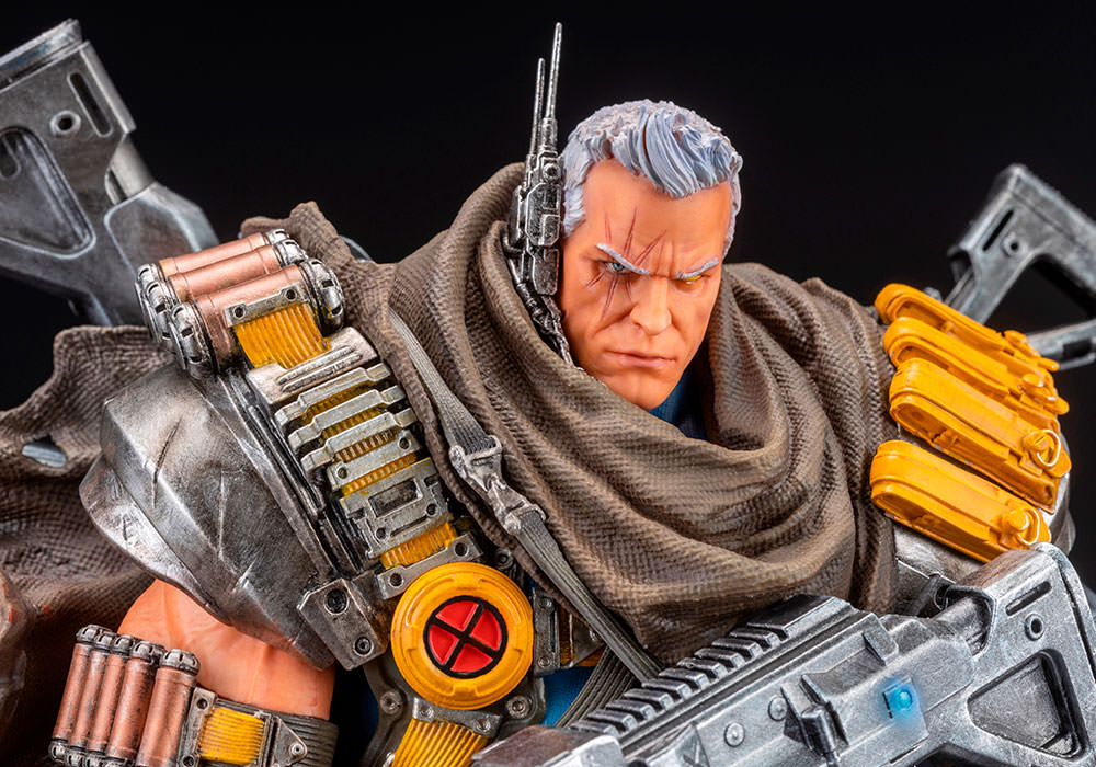 Marvel Fine Art Signature Series Cable Limited Edition Statue Gallery Image 12