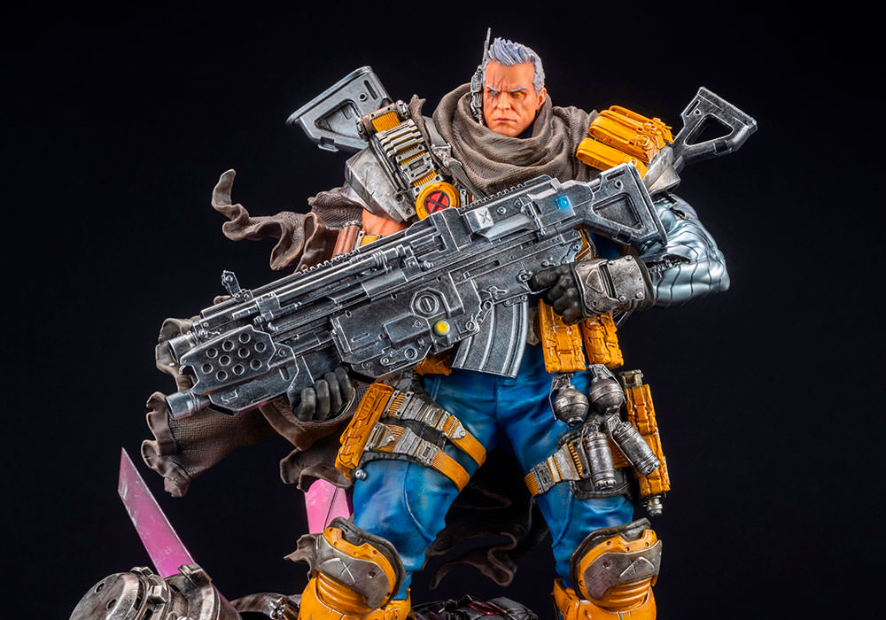 Marvel Fine Art Signature Series Cable Limited Edition Statue Gallery Image 11
