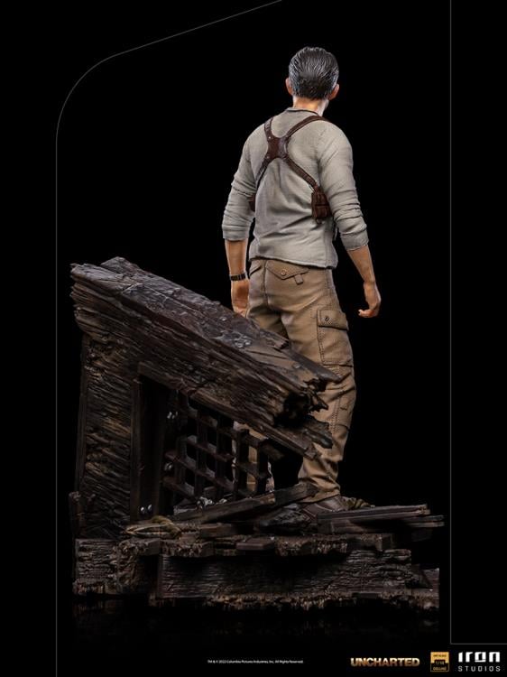 Uncharted Nathan Drake 1/10 Deluxe Art Scale Limited Edition Statue Gallery Image 6