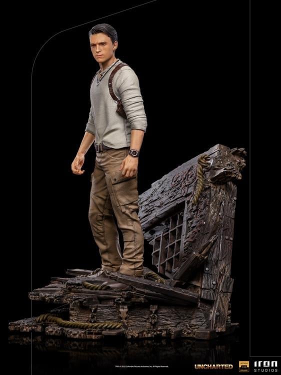 Uncharted Nathan Drake 1/10 Deluxe Art Scale Limited Edition Statue Gallery Image 5