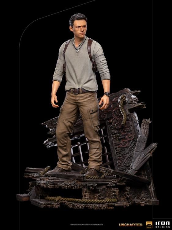 Uncharted Nathan Drake 1/10 Deluxe Art Scale Limited Edition Statue Gallery Image 4