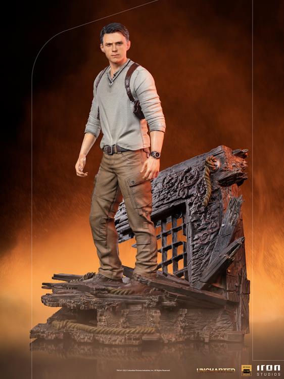 Uncharted Nathan Drake 1/10 Deluxe Art Scale Limited Edition Statue Gallery Image 3