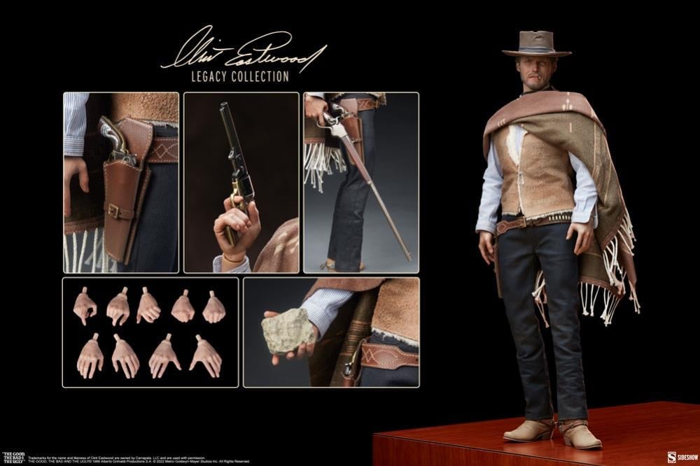 The Good, The Bad and the Ugly Clint Eastwood Legacy Collection The Man With No Name 1/6 Scale Exclusive Figure Gallery Image 23