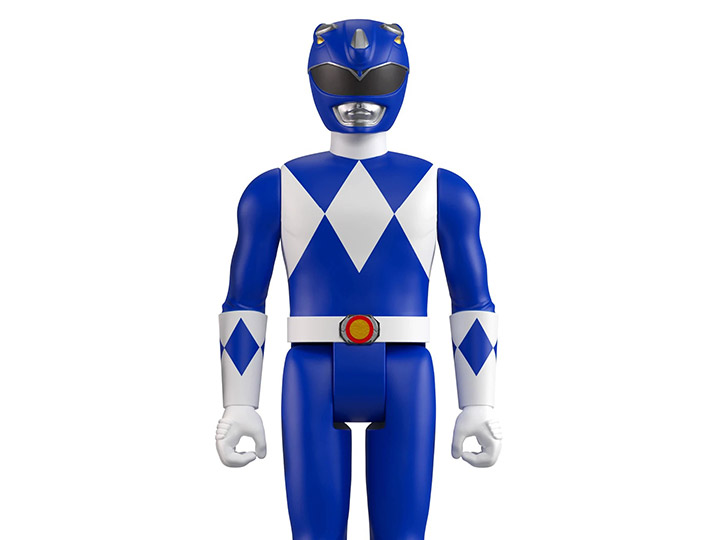 Mighty Morphin Power Rangers ReAction Blue Ranger Figure Gallery Image 1