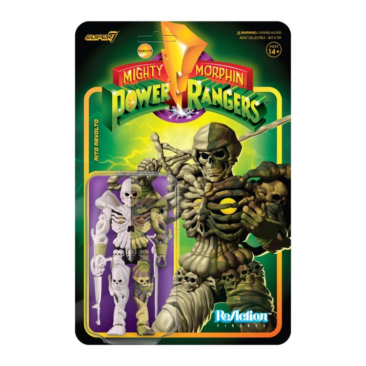 Mighty Morphin Power Rangers ReAction Rito Revolto Figure Gallery Image 6