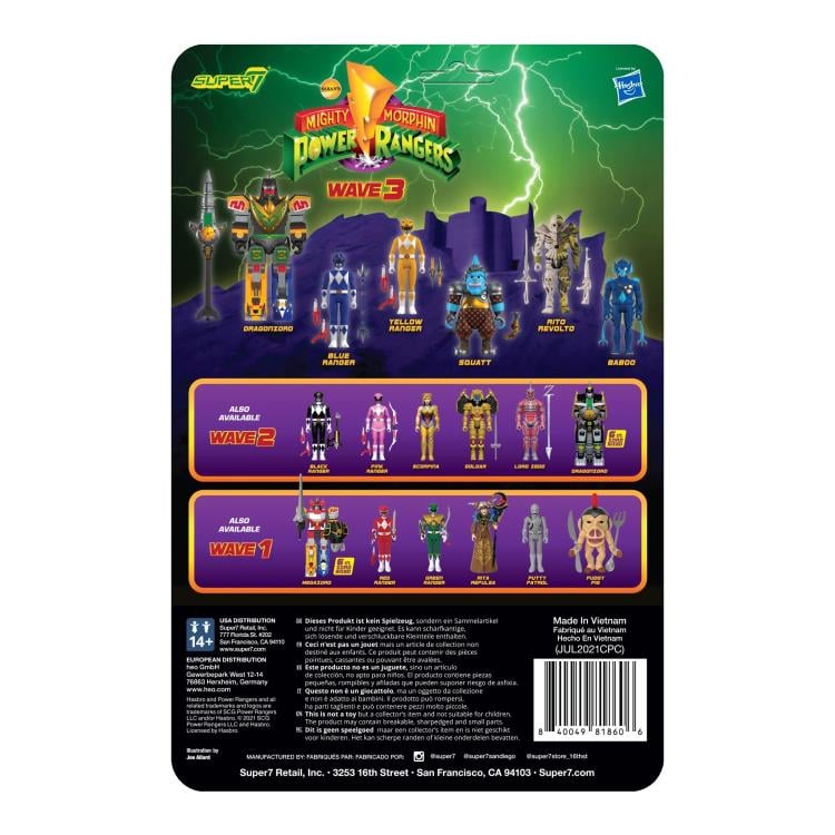 Mighty Morphin Power Rangers ReAction Dragonzord (Battle Mode) Figure Gallery Image 6
