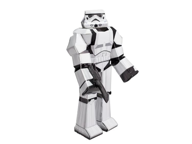 Star Wars Paper Figure Blueprints - 12" Stormtrooper Gallery Image 1