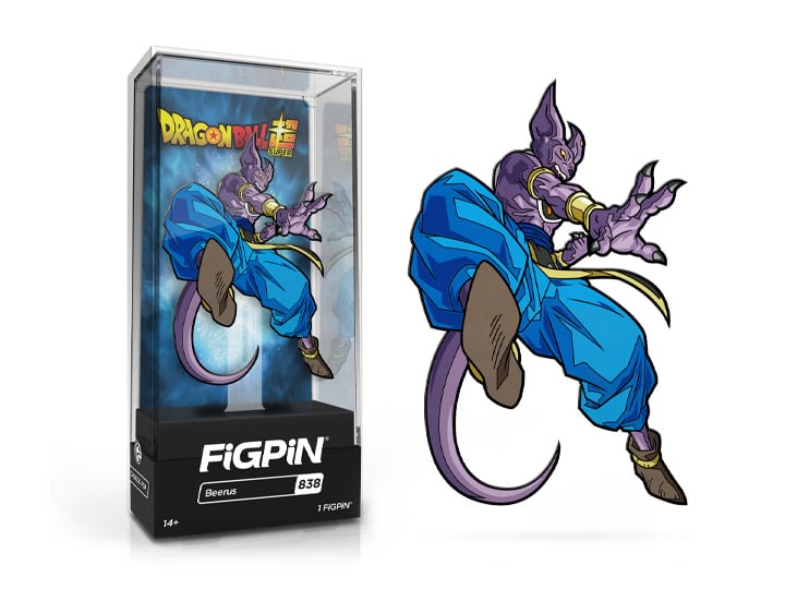 Dragon Ball Super FiGPiN #838 Beerus Gallery Image 1