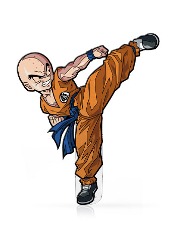 Dragon Ball Super FiGPiN #839 Krillin Gallery Image 2