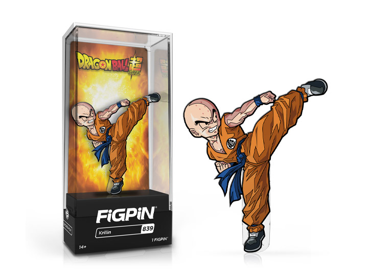 Dragon Ball Super FiGPiN #839 Krillin Gallery Image 1