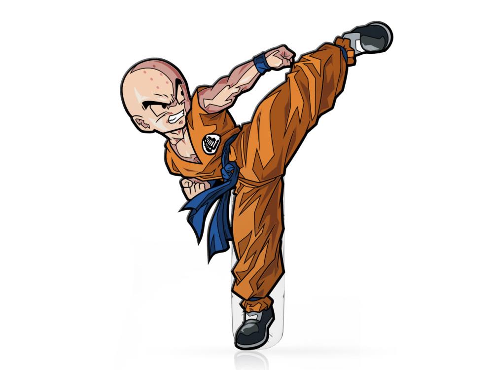 Dragon Ball Super FiGPiN #839 Krillin Gallery Image 3