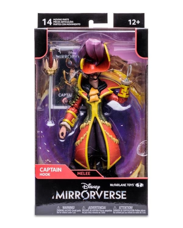 Disney Mirrorverse 7" Captain Hook Figure Gallery Image 8