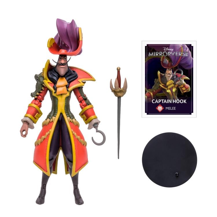 Disney Mirrorverse 7" Captain Hook Figure Gallery Image 7