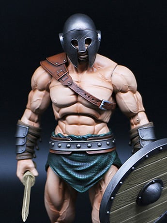 Combatants Male Trainee (Silver) 1/12 Scale Figure Gallery Image 2