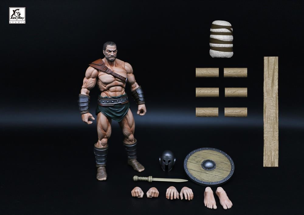 Combatants Male Trainee (Silver) 1/12 Scale Figure Gallery Image 6