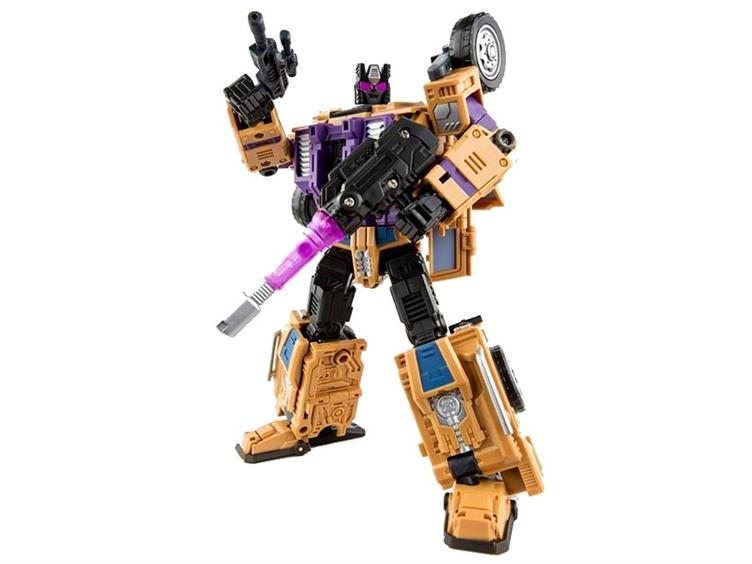 Warbotron WB01 Combiner Set of 5 Figures With The X-Ray & Gun Set
