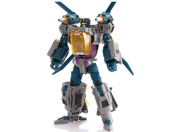 Warbotron WB01 Combiner Set of 5 Figures With The X-Ray & Gun Set