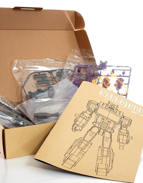 Warbotron WB01 Combiner Set of 5 Figures With The X-Ray & Gun Set