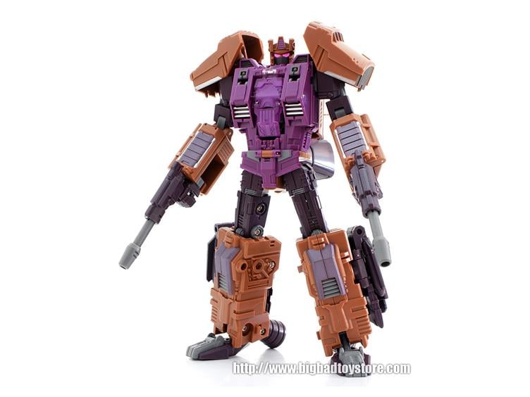 Warbotron WB01 Combiner Set of 5 Figures With The X-Ray & Gun Set