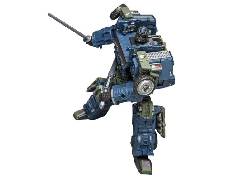 Warbotron WB01 Combiner Set of 5 Figures With The X-Ray & Gun Set