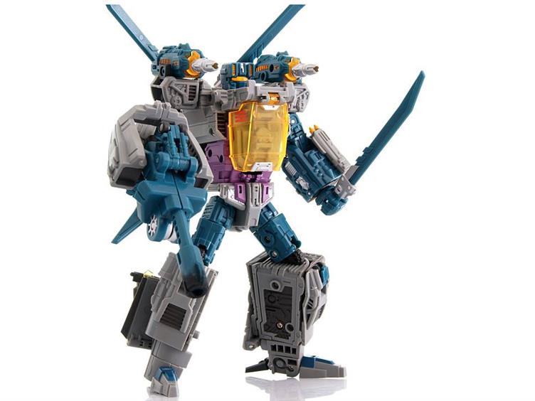 Warbotron WB01 Combiner Set of 5 Figures With The X-Ray & Gun Set