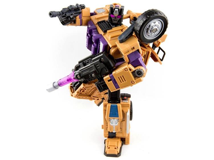 Warbotron WB01 Combiner Set of 5 Figures With The X-Ray & Gun Set