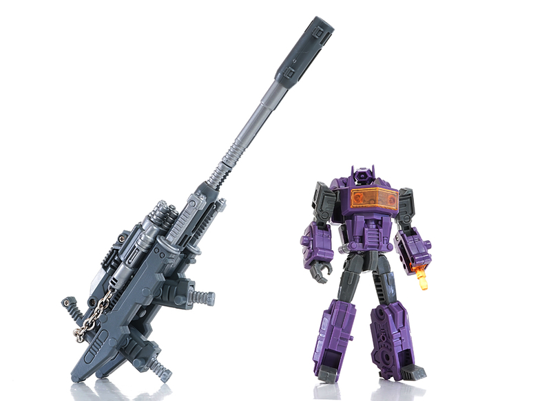 Warbotron WB01 Combiner Set of 5 Figures With The X-Ray & Gun Set