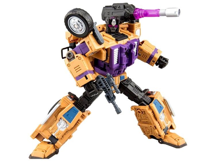 Warbotron WB01 Combiner Set of 5 Figures With The X-Ray & Gun Set