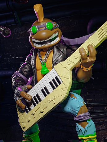 Teenage Mutant Ninja Turtles ULTIMATES! Punker Don Action Figure Gallery Image 2