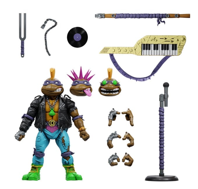 Teenage Mutant Ninja Turtles ULTIMATES! Punker Don Action Figure Gallery Image 4