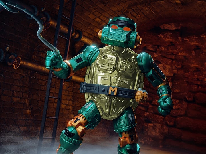 Teenage Mutant Ninja Turtles ULTIMATES! Warrior Metalhead Michelangelo Action Figure Gallery Image 1