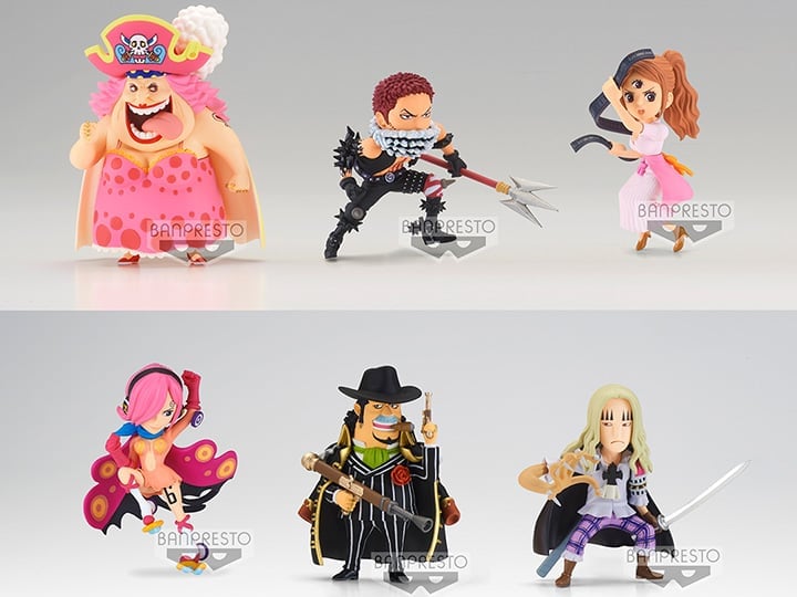 One Piece World Collectable Figure The Great Pirates 100 Landscapes Vol. 9 Set of 6 Figures Gallery Image 1