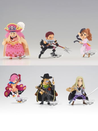 One Piece World Collectable Figure The Great Pirates 100 Landscapes Vol. 9 Set of 6 Figures Gallery Image 2