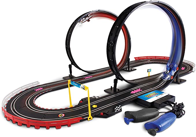 Sonic the Hedgehog Sonic & Sega All-Stars Racing Transformed Sonic vs Shadow Super Loop Race Set Gallery Image 5